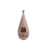 Плетено гнездо за екзотични птици, 11 х 25 см. - Exotics Nest Pear Shape Rattan Плетено гнездо за екзотични птици, 11 х 25 см. - Exotics Nest Pear Shape Rattan